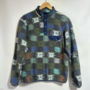 Patagonia Worn Wear Kids' Lightweight Synchilla Snap-T fleece Pullover XXL 16-18